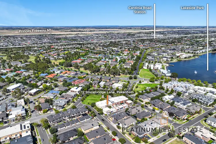Second view of Homely townhouse listing, 12 Stonebridge Lane, Pakenham VIC 3810