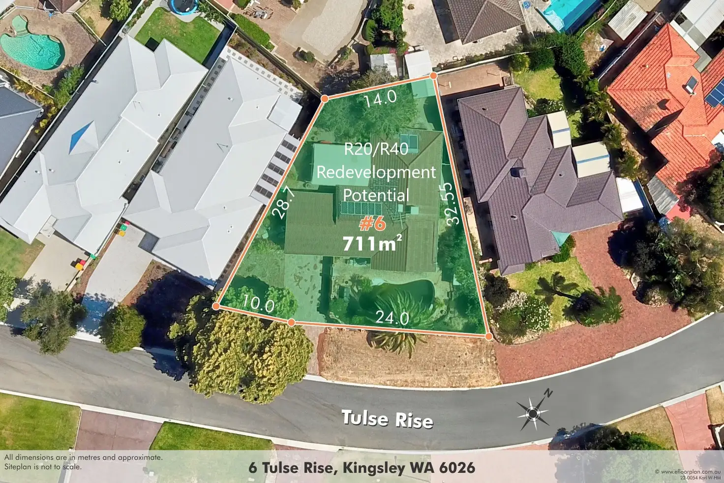 Main view of Homely house listing, 6 Tulse Rise, Kingsley WA 6026
