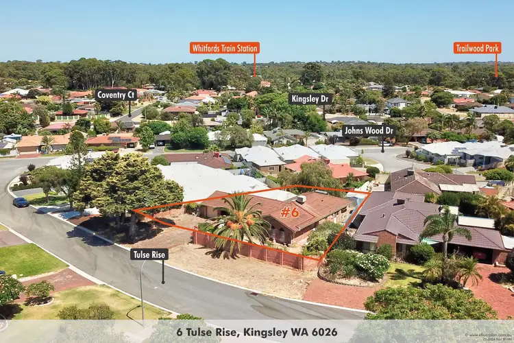 Second view of Homely house listing, 6 Tulse Rise, Kingsley WA 6026