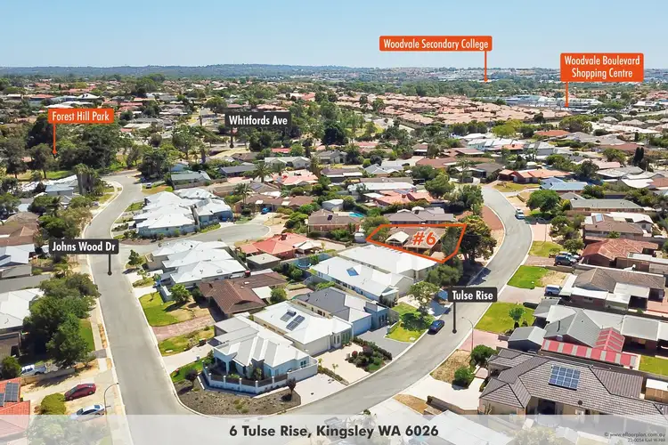 Fourth view of Homely house listing, 6 Tulse Rise, Kingsley WA 6026