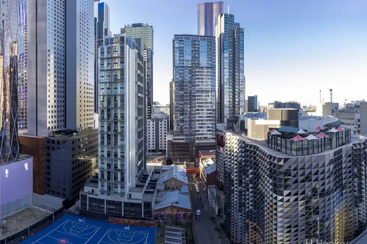 Main view of Homely apartment listing, 1810/31 A'beckett Street, Melbourne VIC 3000