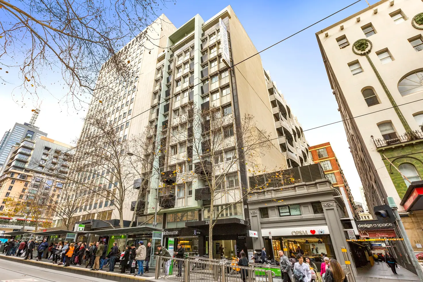 Main view of Homely apartment listing, 707/233 Collins Street, Melbourne VIC 3000