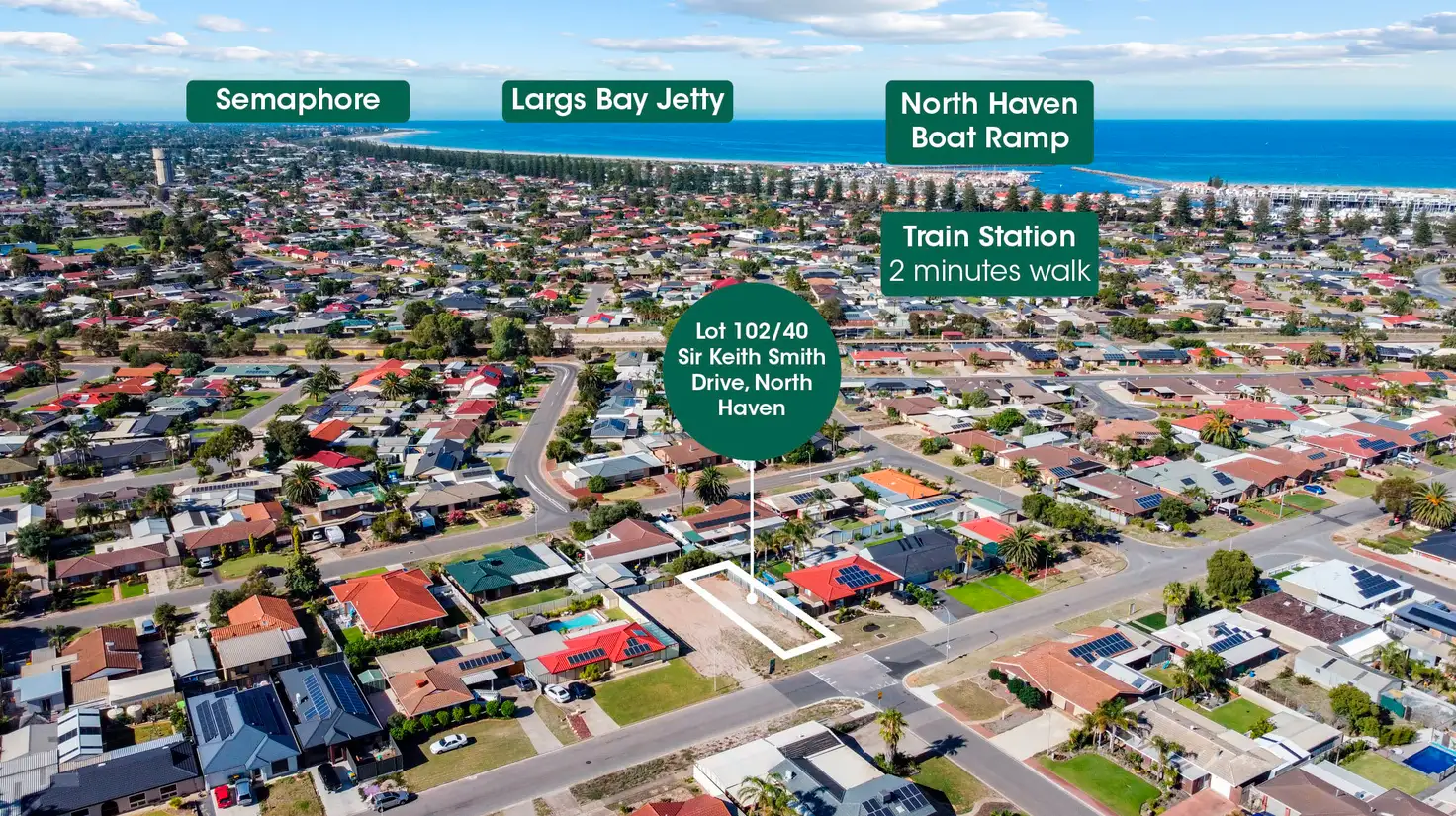 Main view of Homely land listing, Lot 102/40 Sir Keith Smith Drive, North Haven SA 5018