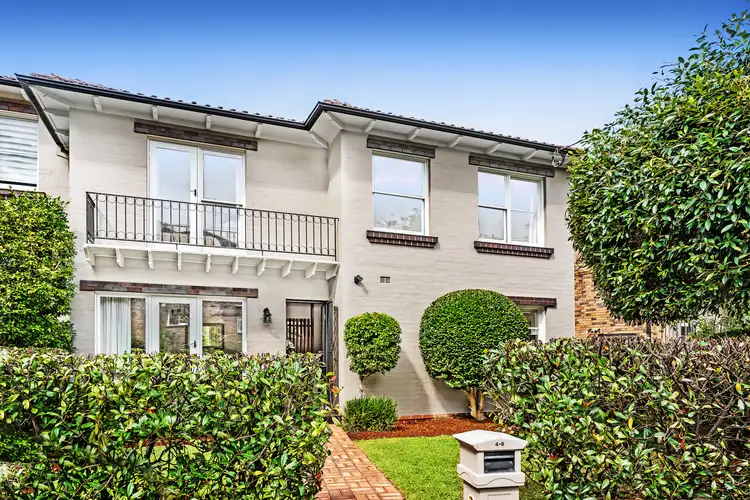 Main view of Homely townhouse listing, 4/8 Mount Street, Hunters Hill NSW 2110