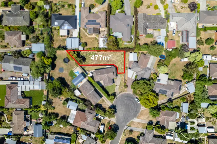 Main view of Homely land listing, 3A Lyndon Court, Alfredton VIC 3350