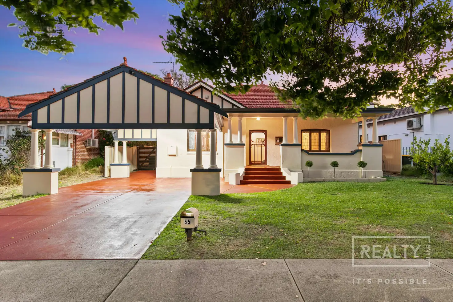 Main view of Homely house listing, 55 Inverness Crescent, Menora WA 6050