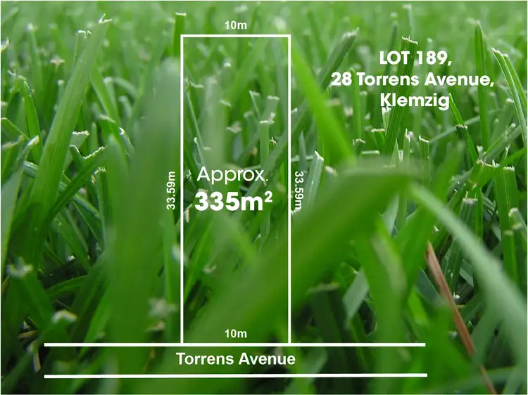 Main view of Homely land listing, LOT 189/28 Torrens Avenue, Klemzig SA 5087