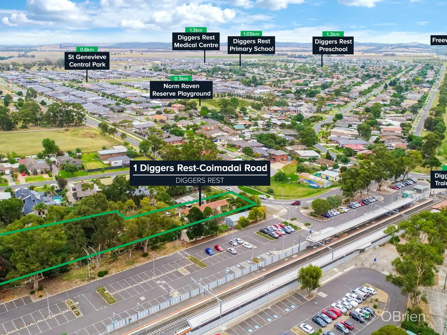 Main view of Homely house listing, 1 Diggers Rest - Coimadai Road, Diggers Rest VIC 3427