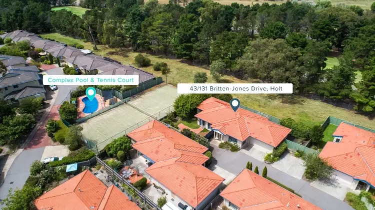 Second view of Homely villa listing, 43/131 Britten-Jones Drive, Holt ACT 2615