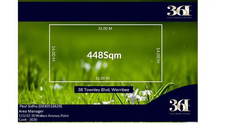 Main view of Homely land listing, 38 Townley Boulevard, Werribee VIC 3030