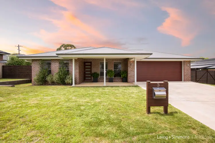 Second view of Homely house listing, 3 Holmfield Drive, Armidale NSW 2350