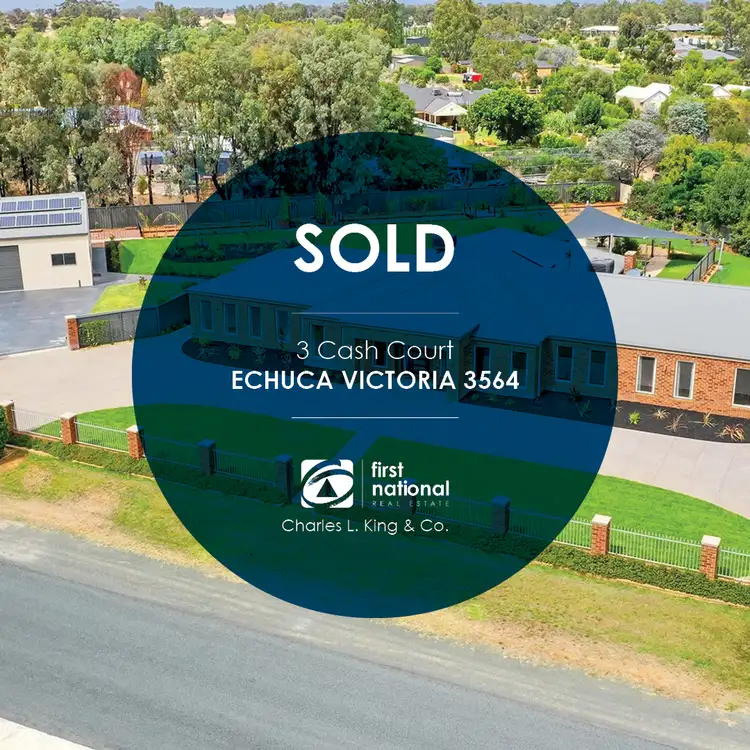 Main view of Homely house listing, 3 Cash Court, Echuca VIC 3564