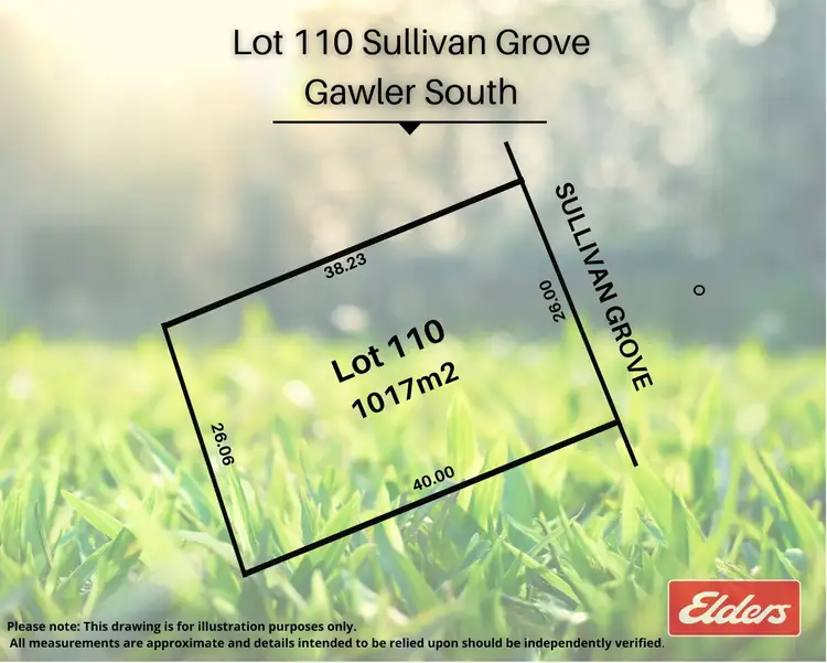 LOT 110 Sullivan Grove, Gawler South SA 5118