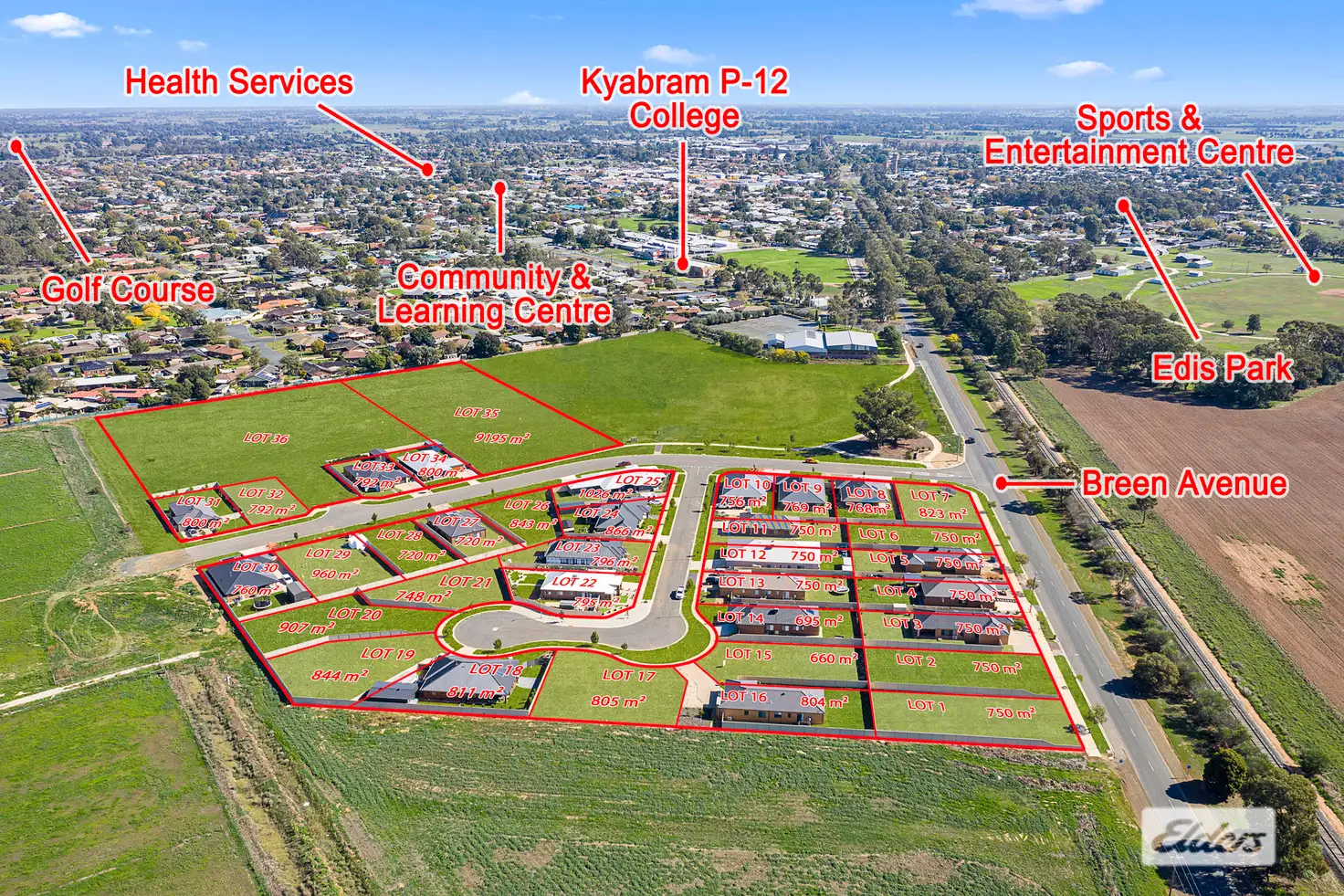 Main view of Homely land listing, . Sunrise Estate - Solar Boulevard, Kyabram VIC 3620