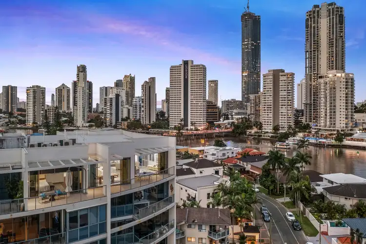 Second view of Homely apartment listing, 802/6 Tarcoola Crescent, Surfers Paradise QLD 4217