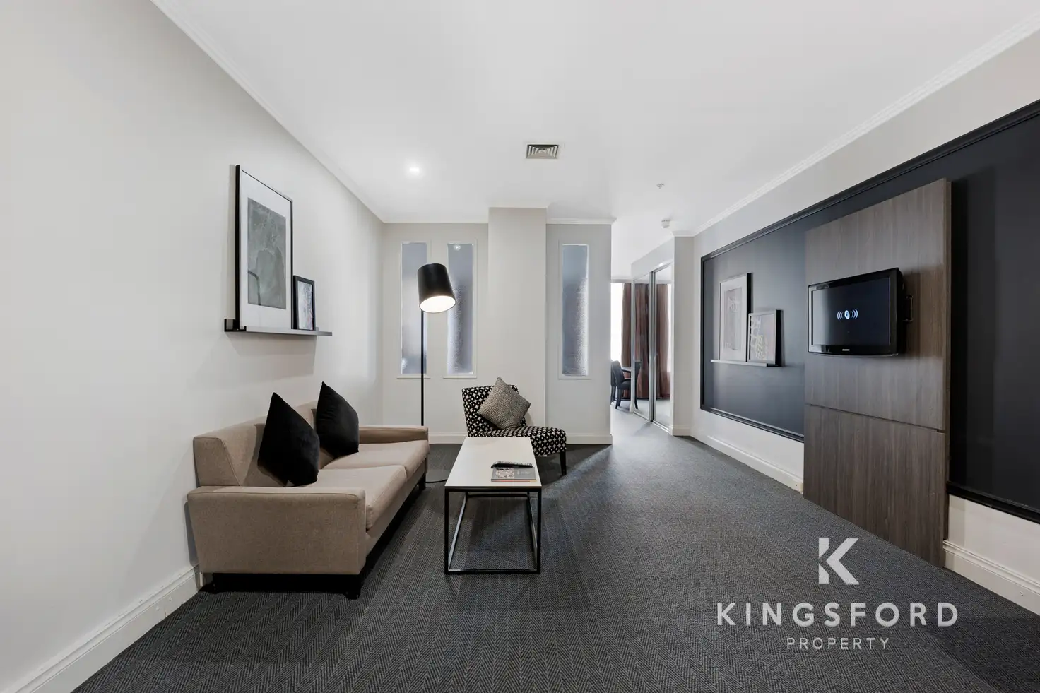 Main view of Homely apartment listing, 513/471 Little Bourke Street, Melbourne VIC 3000