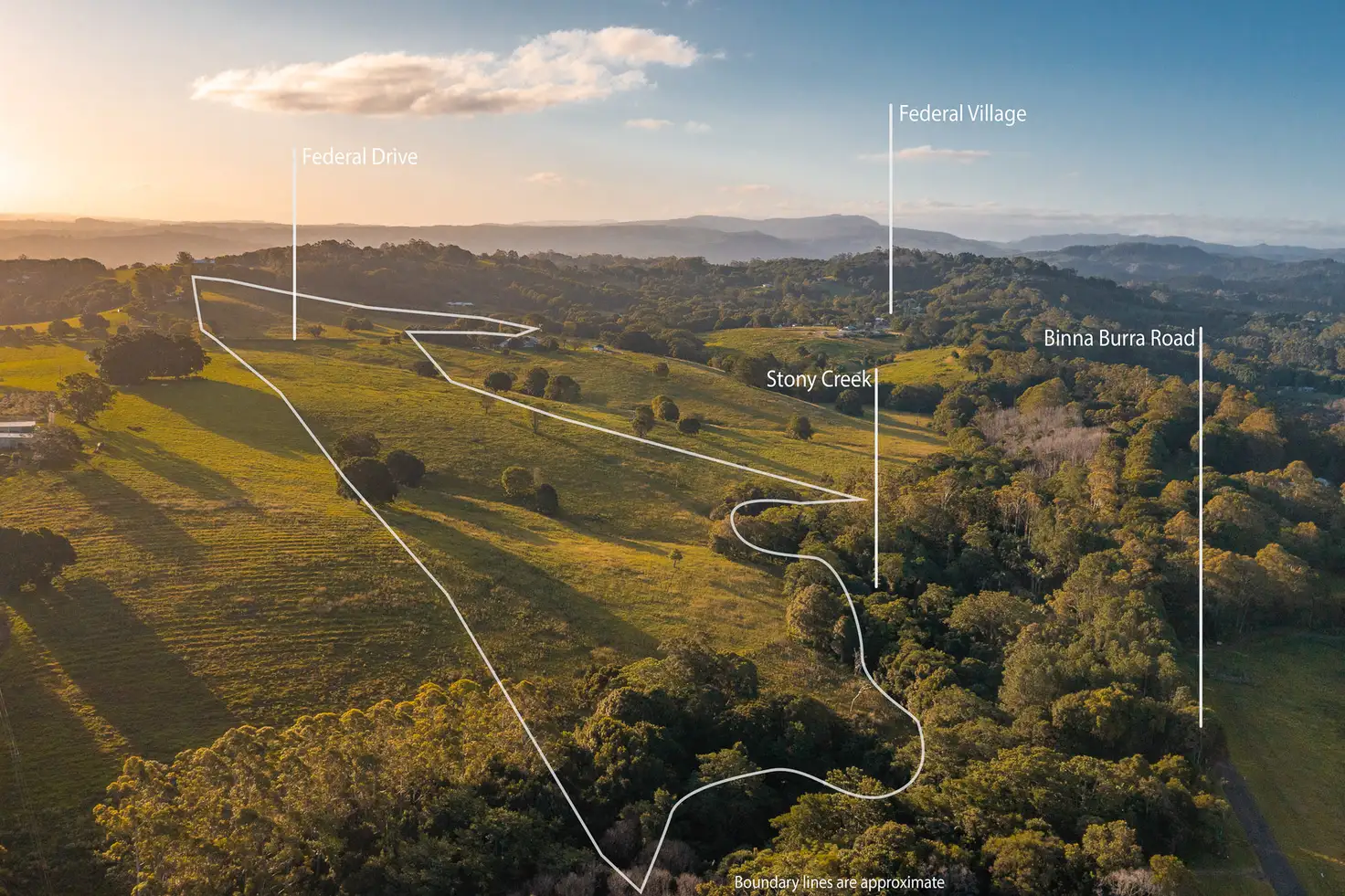 Main view of Homely land listing, 349 Federal Drive, Federal NSW 2480