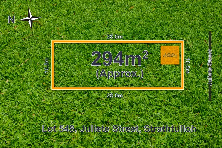 Main view of Homely land listing, 8 Juliete Street, Strathtulloh VIC 3338