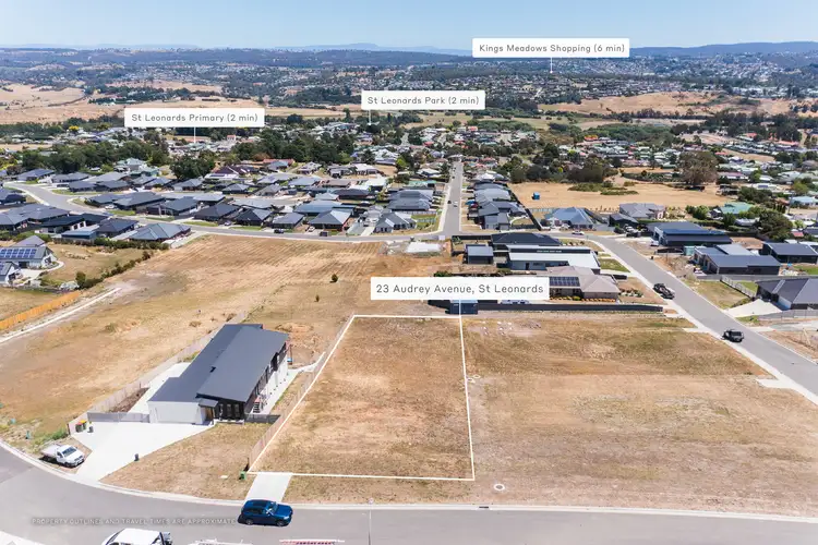 Main view of Homely land listing, 23 Audrey Avenue, St Leonards TAS 7250