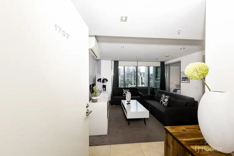 Main view of Homely apartment listing, 1707/8 Downie Street, Melbourne VIC 3000