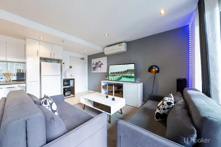 Third view of Homely apartment listing, 1707/8 Downie Street, Melbourne VIC 3000