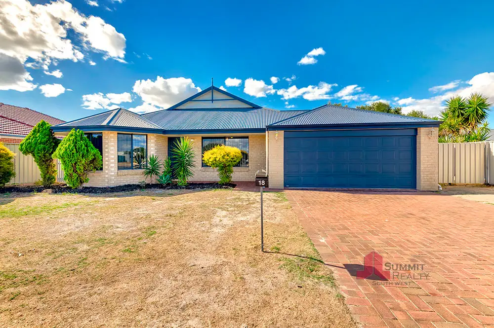 Main view of Homely house listing, 18 Opal Drive, Australind WA 6233