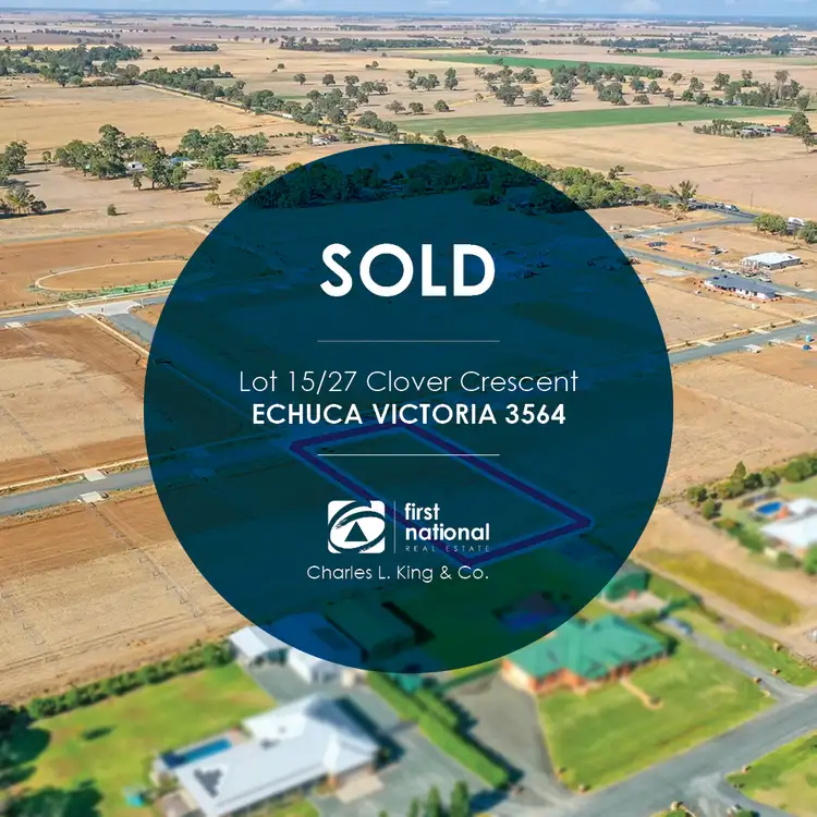 Main view of Homely land listing, LOT 15, 27 Clover Crescent, Echuca VIC 3564