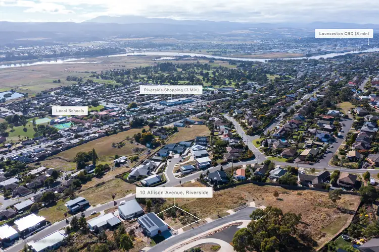 Main view of Homely land listing, 10 Allison Avenue, Riverside TAS 7250