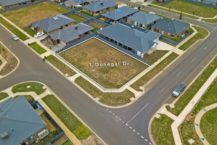 Main view of Homely land listing, 1 Donegal Drive, Alfredton VIC 3350