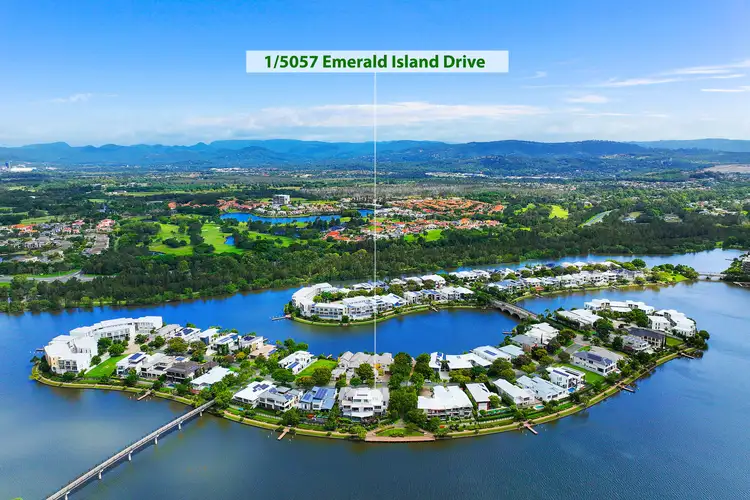 Second view of Homely semi-detached listing, 1/5057 Emerald Island Drive, Carrara QLD 4211