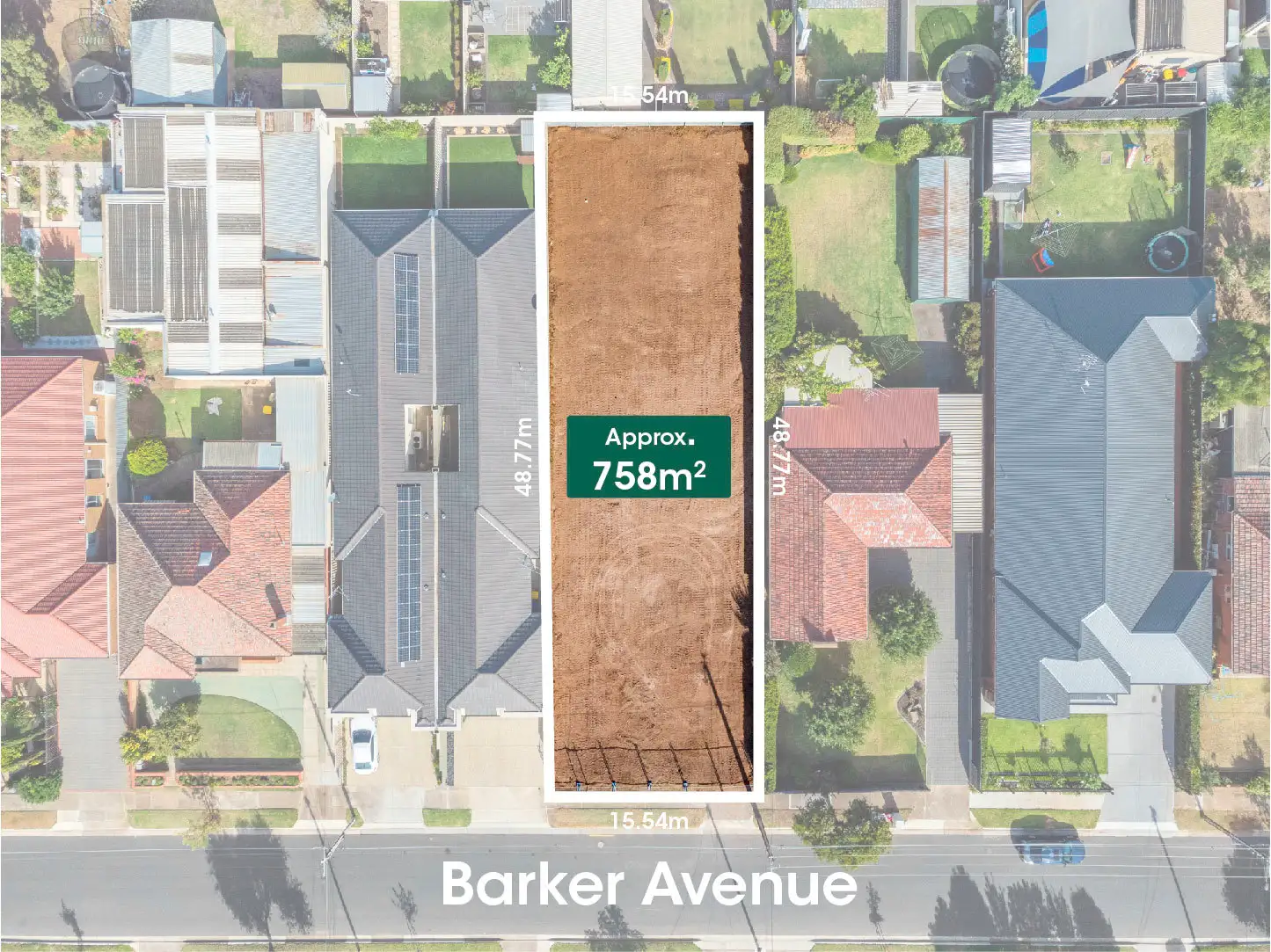 Main view of Homely land listing, 72 Barker Avenue, Flinders Park SA 5025