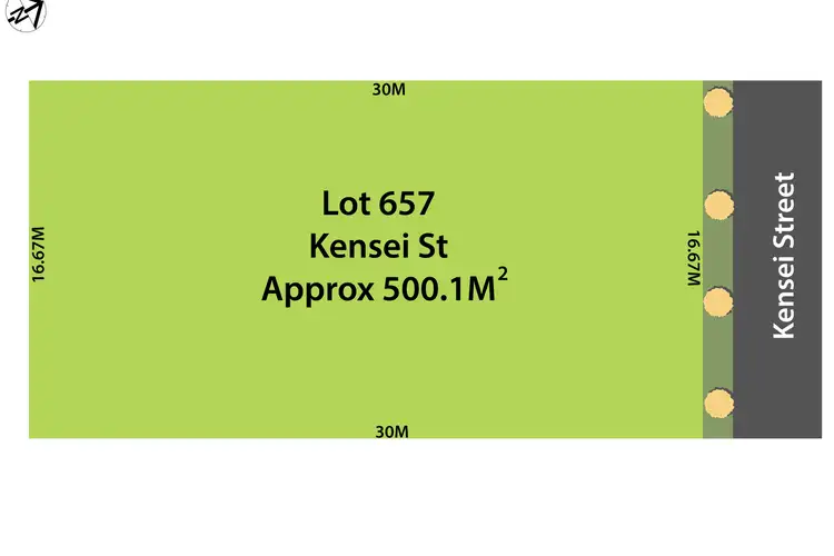 Main view of Homely land listing, LOT 657 Kensei Street, Gables, Box Hill NSW 2765