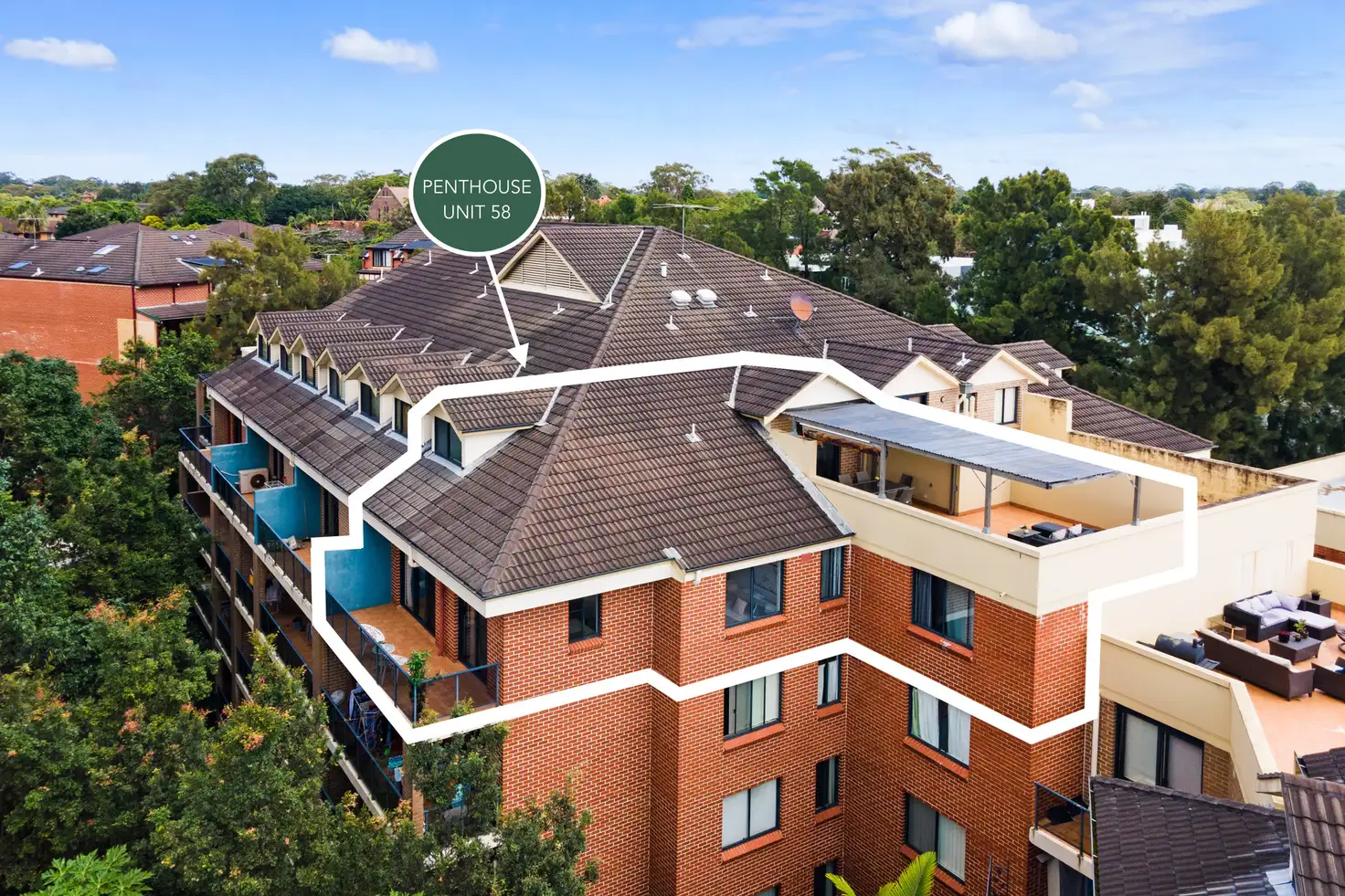 Main view of Homely apartment listing, 58/1-4 The Crescent, Strathfield NSW 2135