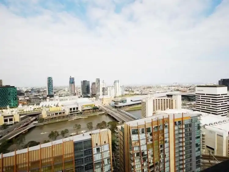 Second view of Homely apartment listing, 2609/8 Downie Street, Melbourne VIC 3000