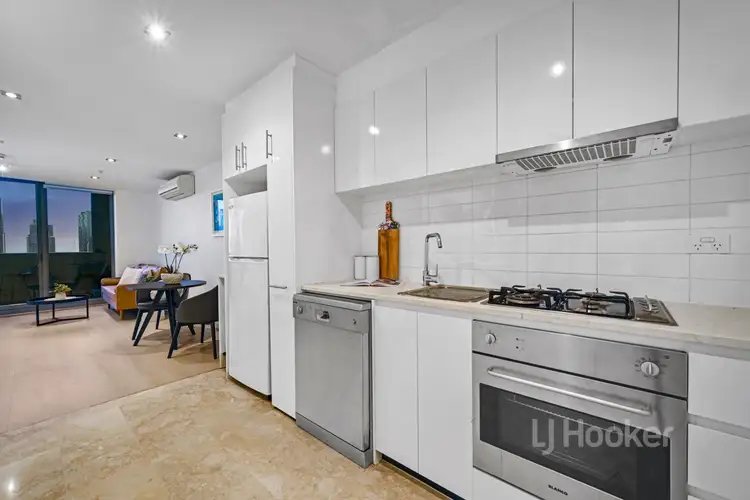 Third view of Homely apartment listing, 2609/8 Downie Street, Melbourne VIC 3000
