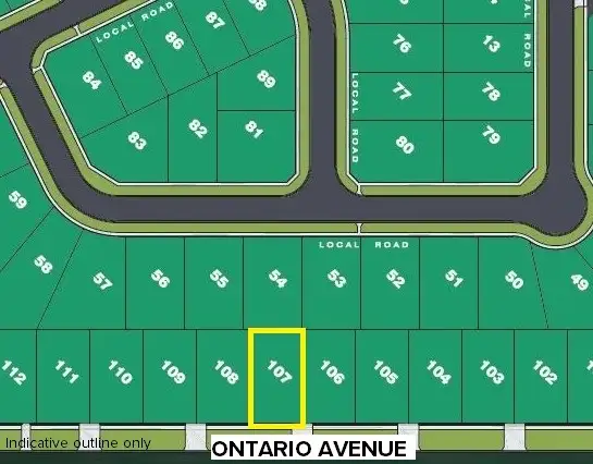 LOT 107 Ontario Avenue, Mildura VIC 3500