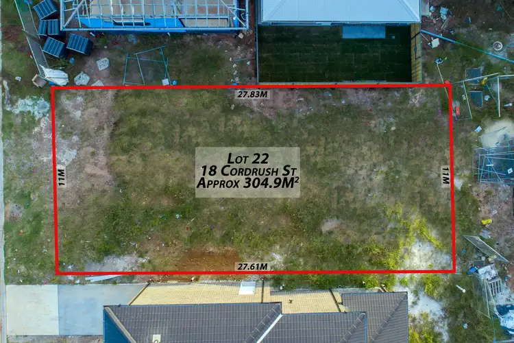 Second view of Homely land listing, 18 Cordrush Street, Marsden Park NSW 2765