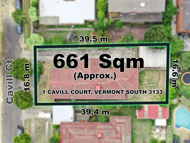 Second view of Homely house listing, 1 Cavill Court, Vermont South VIC 3133
