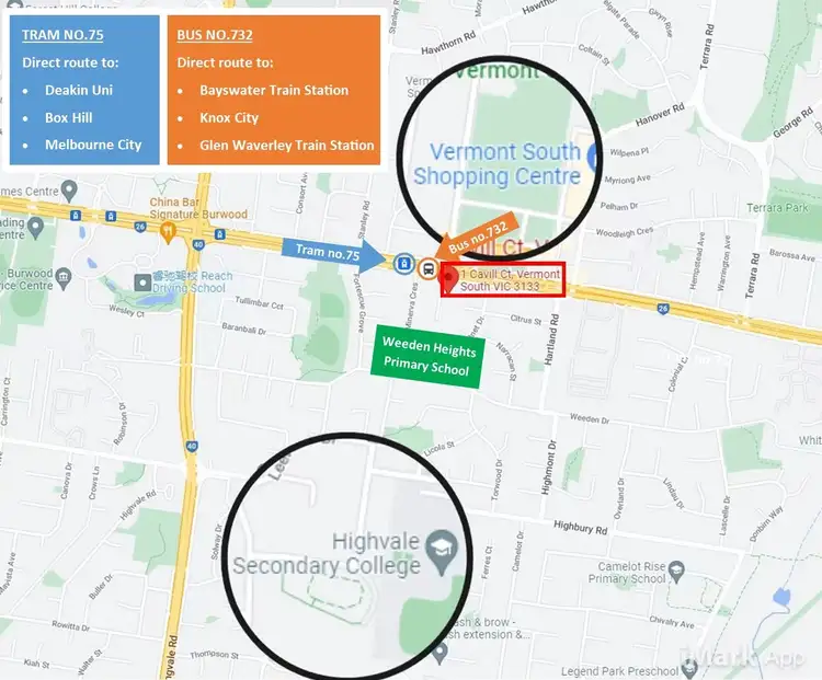 Third view of Homely house listing, 1 Cavill Court, Vermont South VIC 3133