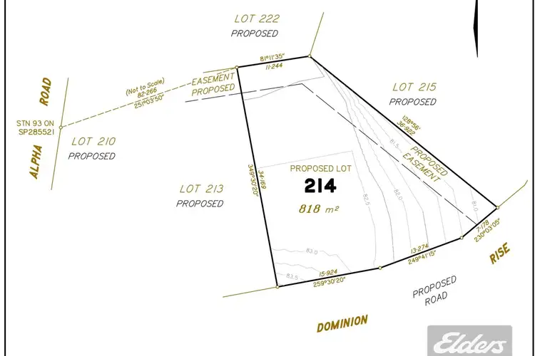 Main view of Homely land listing, LOT 214, Lot 214 Dominion Rise, Jones Hill QLD 4570