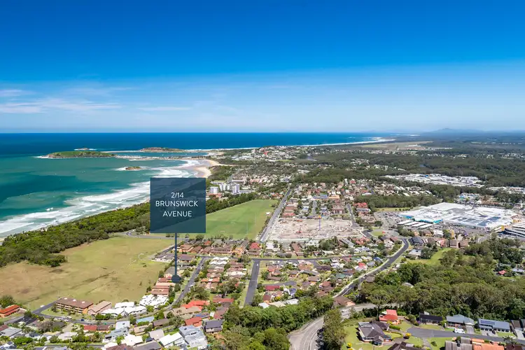 Main view of Homely unit listing, 2/14 Brunswick Avenue, Coffs Harbour NSW 2450