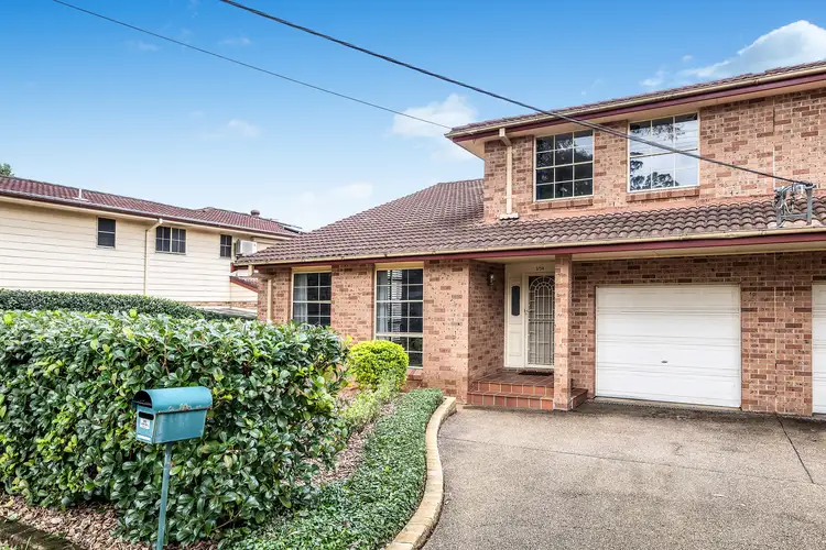 Main view of Homely semi-detached listing, 1/5B Hall Road, Hornsby NSW 2077