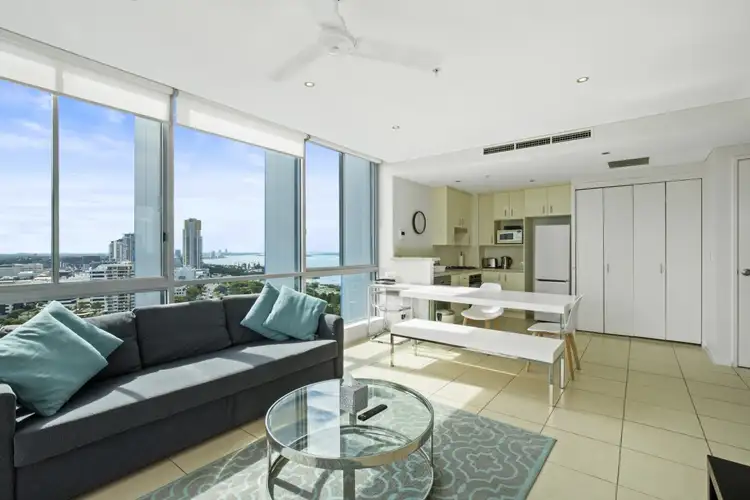 Second view of Homely apartment listing, Level 22/2203/1 Como Crescent, Southport QLD 4215