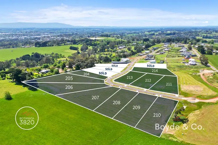 Second view of Homely land listing, LOT 206, 206 Botanica Drive, Warragul VIC 3820
