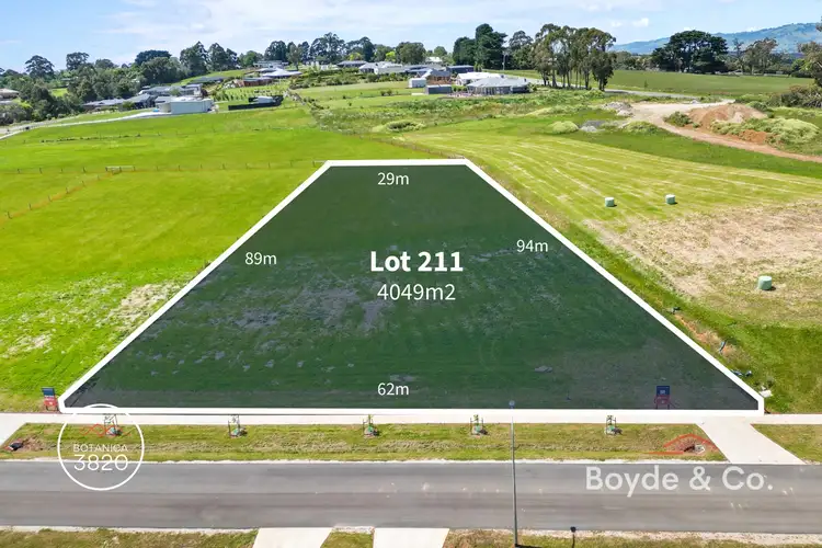 Main view of Homely land listing, LOT 211 Botanica Drive, Warragul VIC 3820
