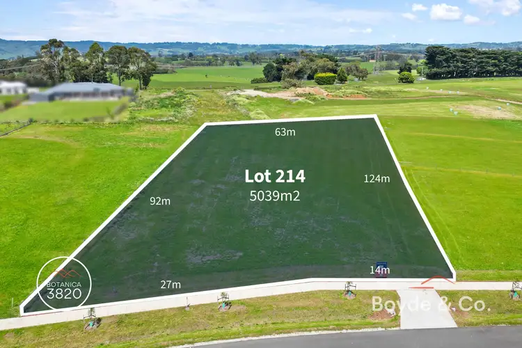 LOT 214 Botanica Drive, Warragul VIC 3820