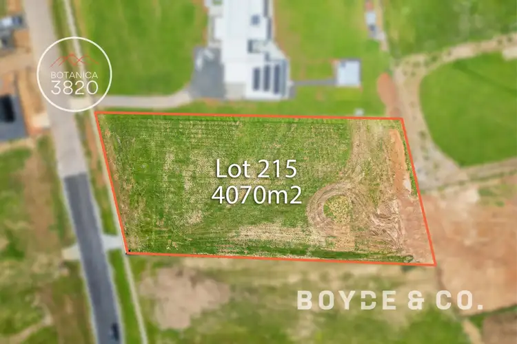 Main view of Homely land listing, LOT 215 Botanica Drive, Warragul VIC 3820