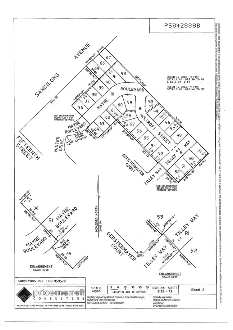 Third view of Homely land listing, LOT 41, 730 Sandilong Avenue, Irymple VIC 3498