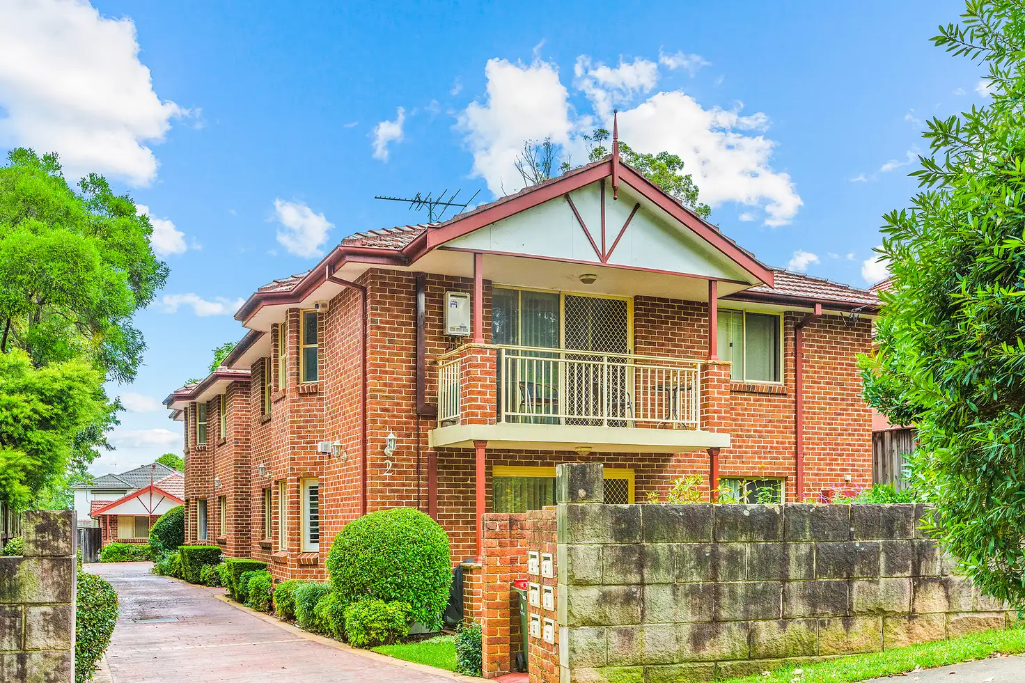 Main view of Homely unit listing, 2/2 Simla Road, Denistone NSW 2114