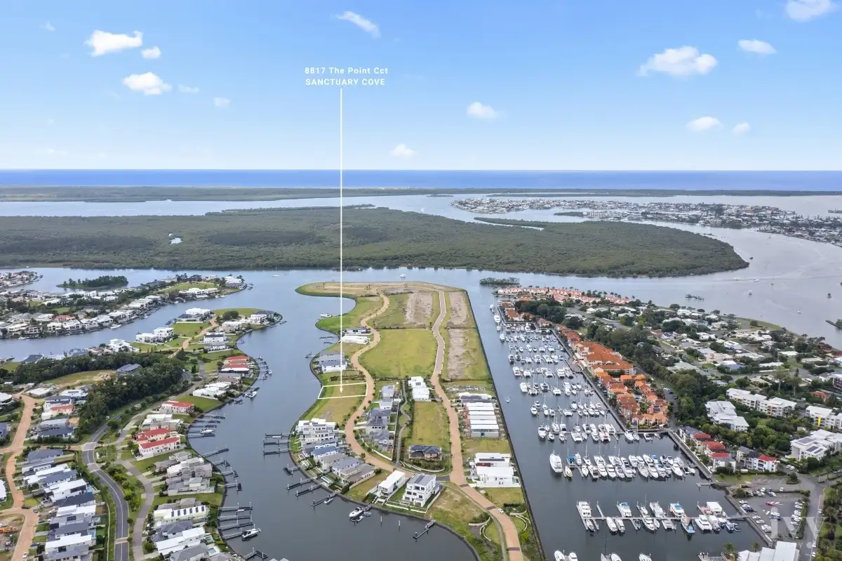 Main view of Homely land listing, 8817 The Point Circuit, Sanctuary Cove QLD 4212
